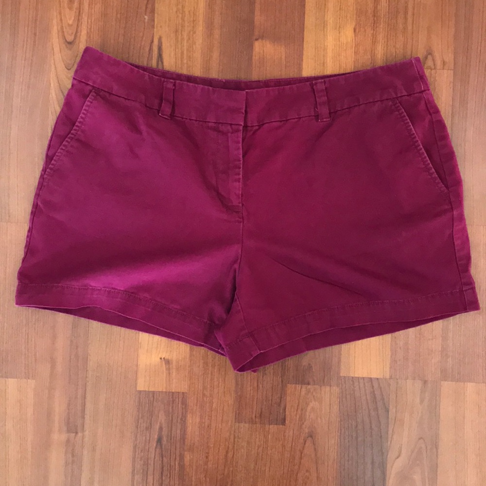 Maroon shorts